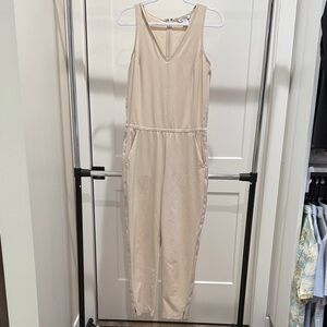 Athleta Beige Jumpsuit